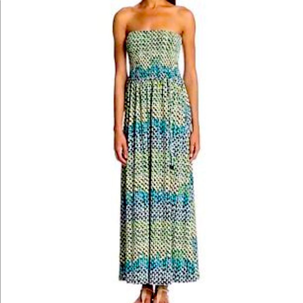 Anne Klein strapless maxi dress - stretchy and comfy!